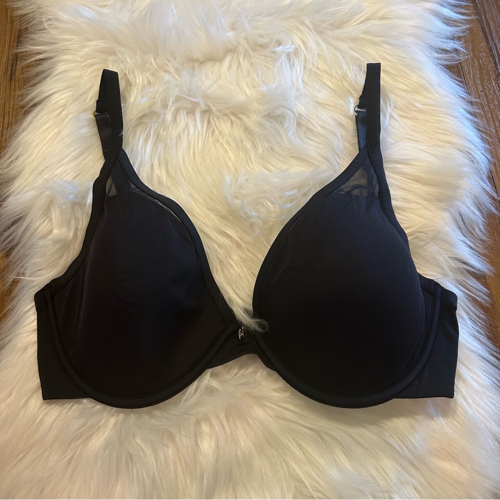 Thirdlove black basic bra size 34e mesh